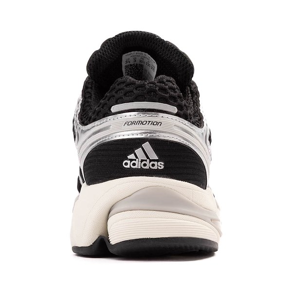 alternate view adidas Adistar Control 5 Athletic Shoe - Big Kid - Core Black / Silver Metallic / Grey OneALT4
