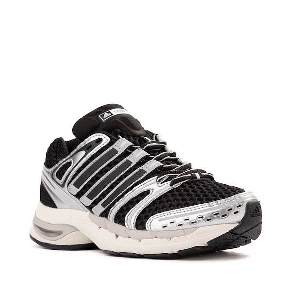 alternate view adidas Adistar Control 5 Athletic Shoe - Big Kid - Core Black / Silver Metallic / Grey OneALT5