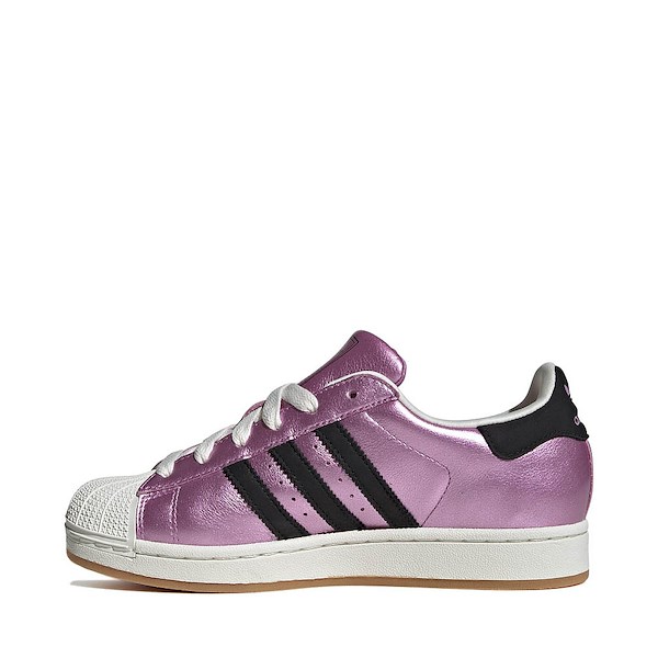 alternate view Womens adidas Superstar II Athletic Shoe - Preloved Purple / Core Black / Off WhiteALT1