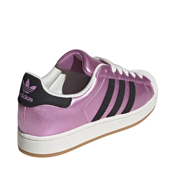 alternate view Womens adidas Superstar II Athletic Shoe - Preloved Purple / Core Black / Off WhiteALT4