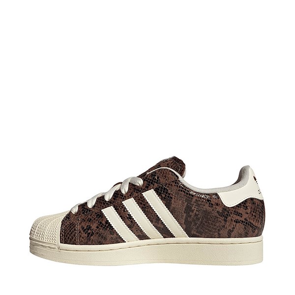 alternate view Womens adidas Superstar II Athletic Shoe - Preloved Brown / Cream White / AluminaALT1