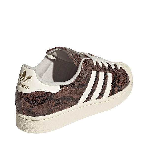 alternate view Womens adidas Superstar II Athletic Shoe - Preloved Brown / Cream White / AluminaALT4