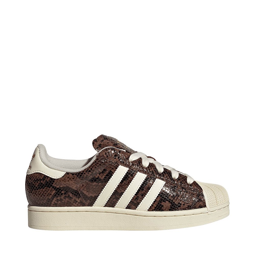 Womens adidas Superstar II Athletic Shoe - Preloved Brown / Cream White / Alumina