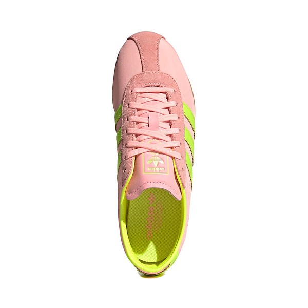 alternate view Womens adidas Tokyo Athletic Shoe - Glow Pink / Solar Yellow / GumALT2