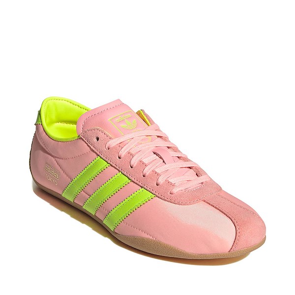 alternate view Womens adidas Tokyo Athletic Shoe - Glow Pink / Solar Yellow / GumALT5
