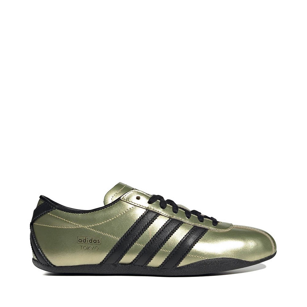 Womens adidas Tokyo Athletic Shoe - Gold Metallic / Core Black / Gold Metallic