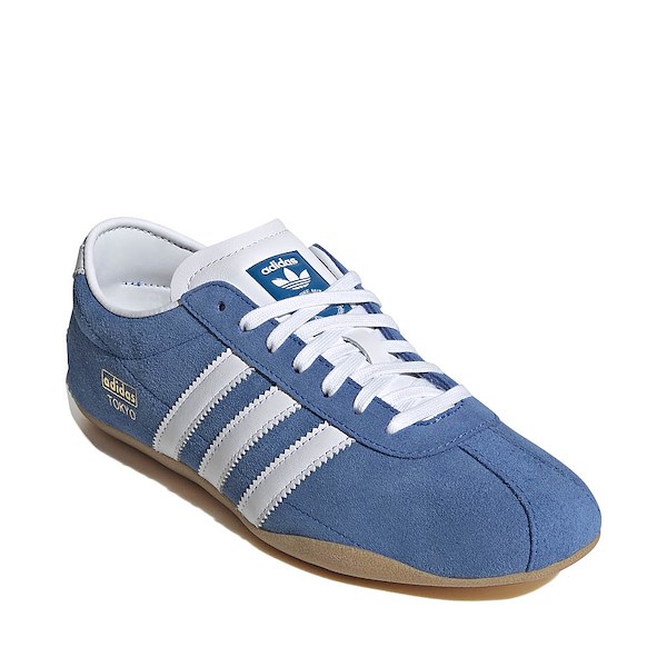 alternate view Womens adidas Tokyo Athletic Shoe - Blue Bird / Cloud White / GumALT5
