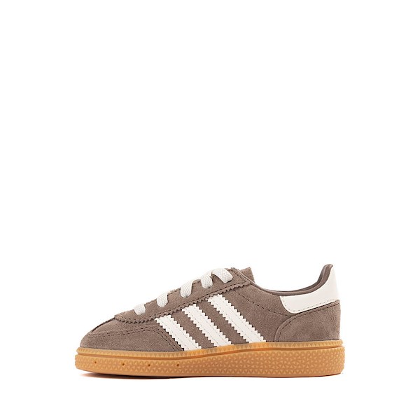 alternate view adidas Handball Spezial Comfort Closure Elastic Lace Athletic Shoe - Baby / Toddler - Earth Strata / Off White / GumALT1
