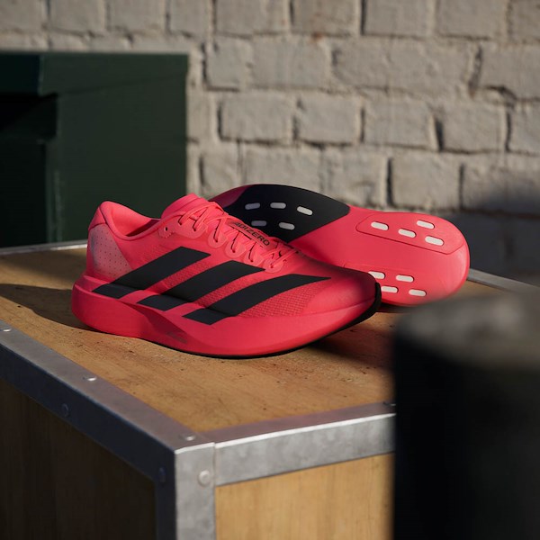 alternate view Mens adidas Adizero EVO SL Athletic Shoe - Lucid Red / Core Black / Lucid RedHERO