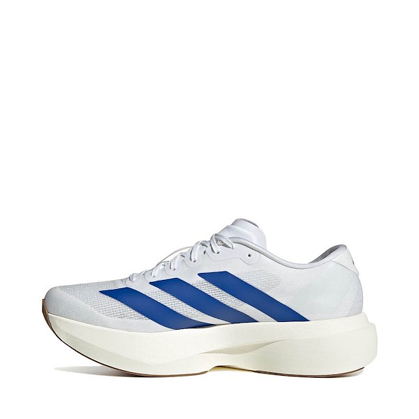 alternate view Mens adidas Adizero EVO SL Athletic Shoe - White / Team Royal Blue / Pure RubyALT1