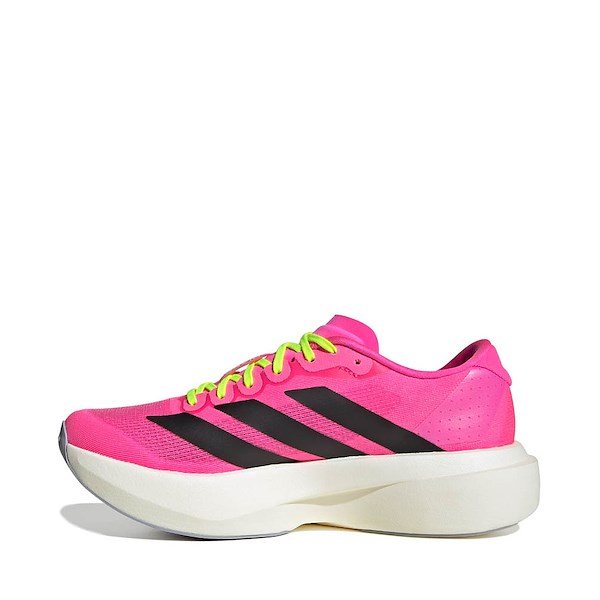 alternate view Womens adidas Adizero EVO SL Athletic Shoe - Lucid Pink / Core Black / WhiteALT1