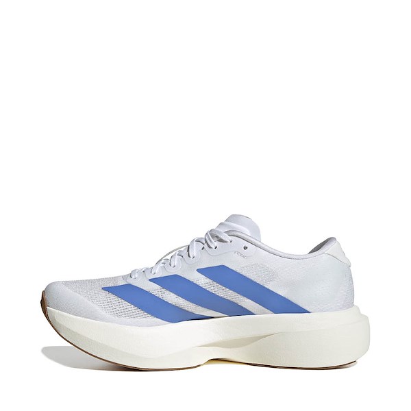 alternate view Womens adidas Adizero EVO SL Athletic Shoe - White / Blue Fusion / Off WhiteALT1