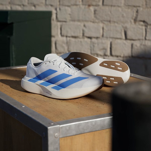 alternate view Womens adidas Adizero EVO SL Athletic Shoe - White / Blue Fusion / Off WhiteHERO