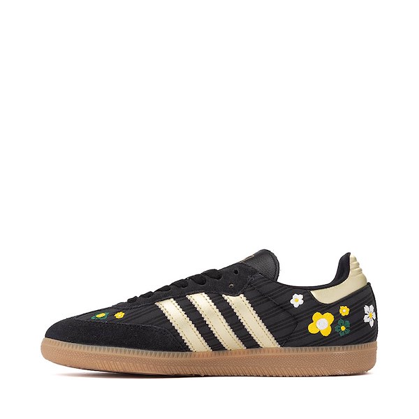 alternate view Womens adidas x Liberty London Samba OG Athletic Shoe - Core Black / Gold Metallic / GumALT1