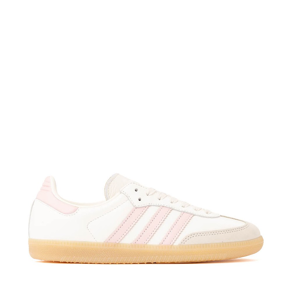 Womens adidas Samba OG Athletic Shoe - Off White / Sandy Pink / Gum
