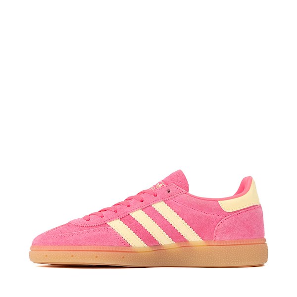 alternate view Womens adidas Handball Spezial Athletic Shoe - Lucid Pink / Almost Yellow / Gold MetallicALT1