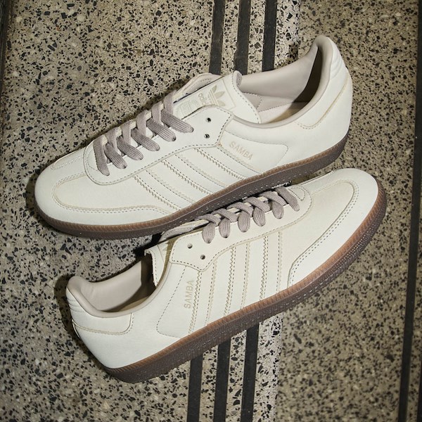 Mens adidas Samba OG Athletic Shoe - Alumina / Light Brown / Gum