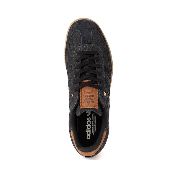 alternate view Mens adidas Samba OG Denim Athletic Shoe - Core Black / GumALT2
