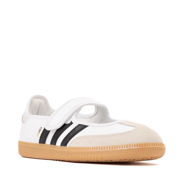 alternate view Womens adidas Samba Jane Athletic Shoe - Cloud White / Alumina / Core BlackALT5