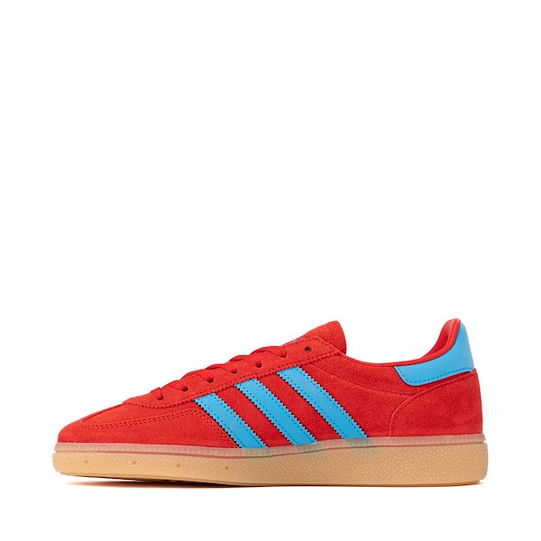 alternate view Womens adidas Handball Spezial Athletic Shoe - Better Scarlet / Lucid Aquamarine / Gold MetallicALT1