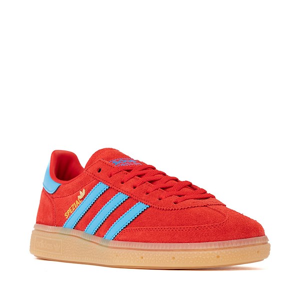 alternate view Womens adidas Handball Spezial Athletic Shoe - Better Scarlet / Lucid Aquamarine / Gold MetallicALT5
