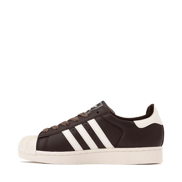 alternate view Womens adidas Superstar II Athletic Shoe - Aurora Coffee / Off White / Earth StrataALT1