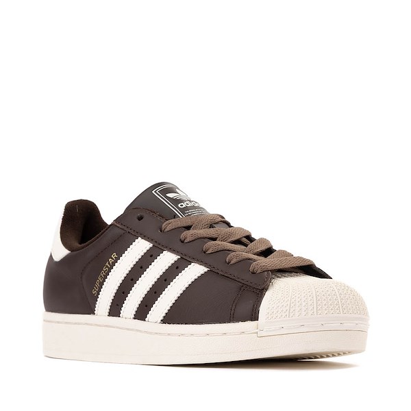 alternate view Womens adidas Superstar II Athletic Shoe - Aurora Coffee / Off White / Earth StrataALT5