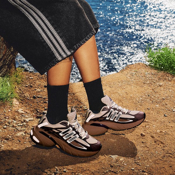 Womens adidas Adistar XLG 2.0 Athletic Shoe - Wonder Taupe / Quartz Maroon