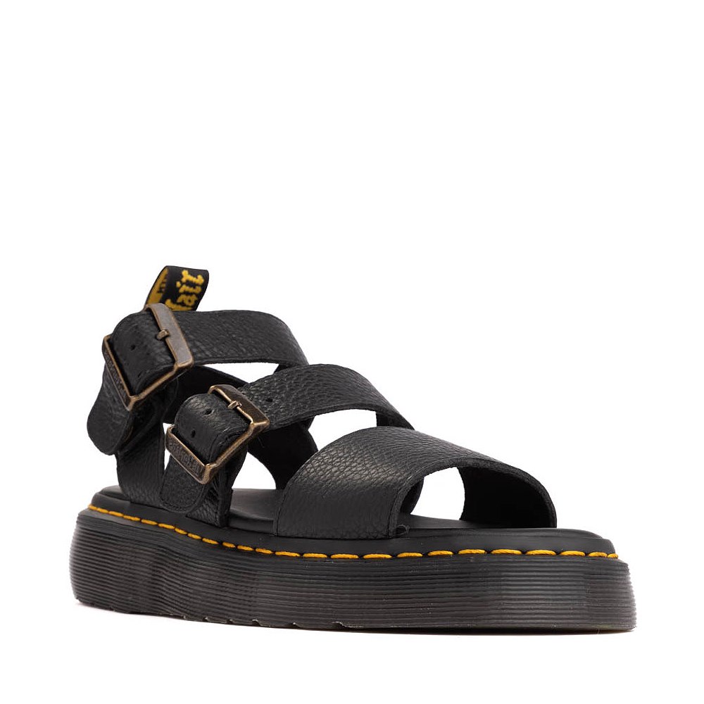 Dr. Martens Gryphon Quad ブラック 6 Womens Dr. Martens Gryphon Sandal - Black | Journeys