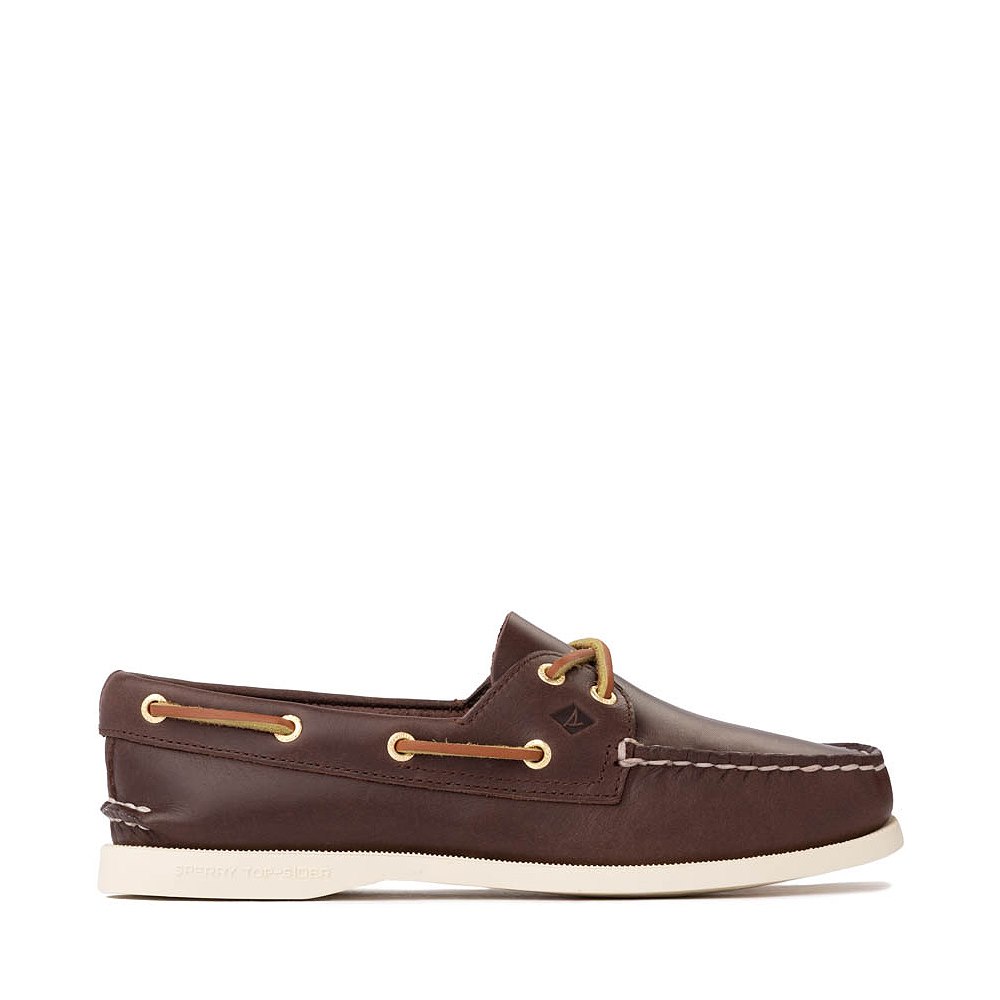 Womens Sperry Top-Sider Authentic Original&trade; 2-Eye Boat Shoe - Royal Brown