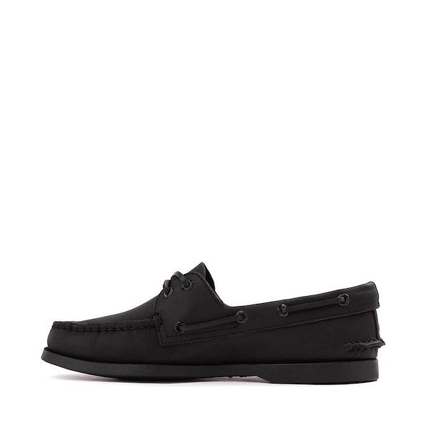 alternate view Mens Sperry Top-Sider Authentic Original™ 2-Eye Boat Shoe - BlackALT1