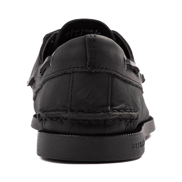 alternate view Mens Sperry Top-Sider Authentic Original™ 2-Eye Boat Shoe - BlackALT4