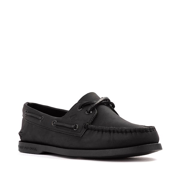 alternate view Mens Sperry Top-Sider Authentic Original™ 2-Eye Boat Shoe - BlackALT5