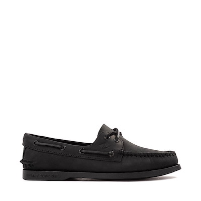 Mens Sperry Top-Sider Authentic Original™ 2-Eye Boat Shoe Black