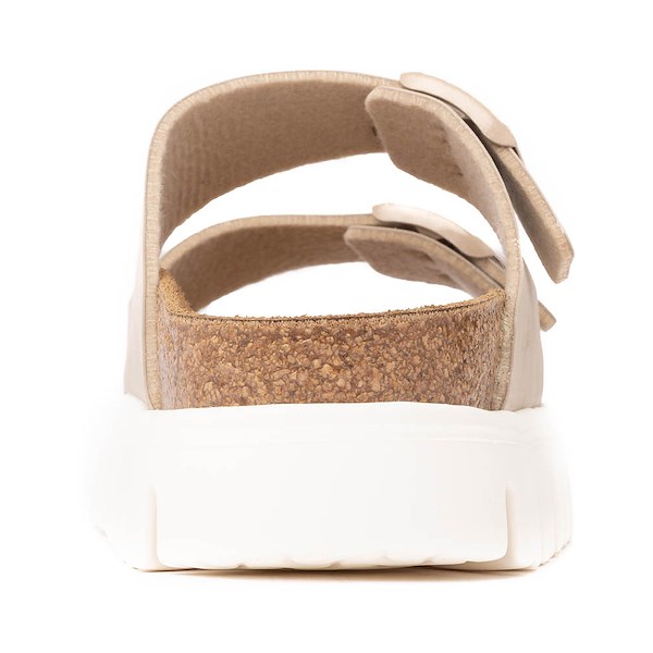alternate view Womens Papillio by Birkenstock® Arizona Chunky Slide Sandal - SandcastleALT4