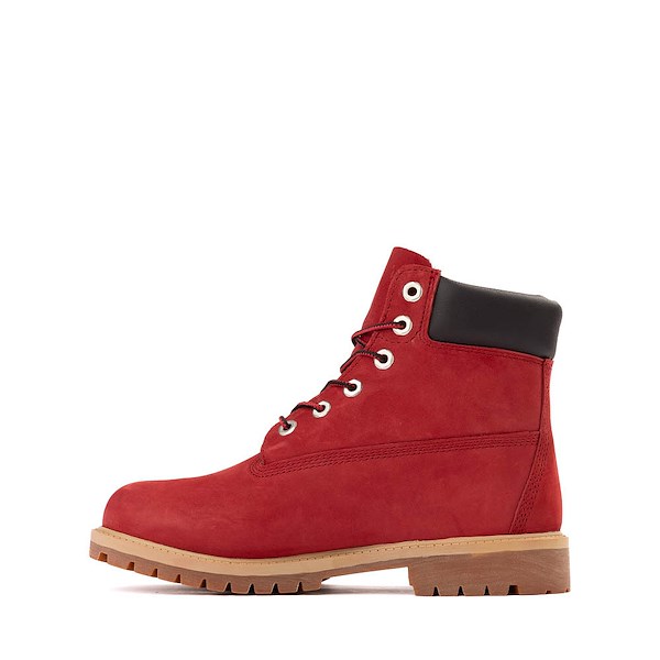 alternate view Timberland&reg; Premium 6-Inch Boot - Big Kid - RedALT1
