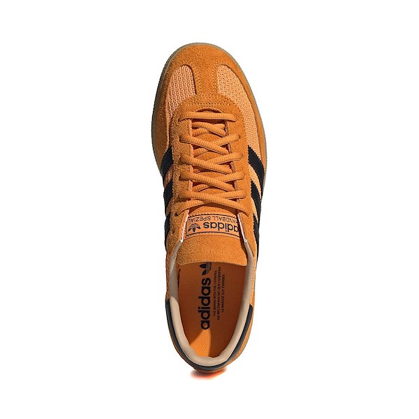 alternate view Mens adidas Handball Spezial Athletic Shoe - Crew Orange / Core Black / Warm SandstoneALT2