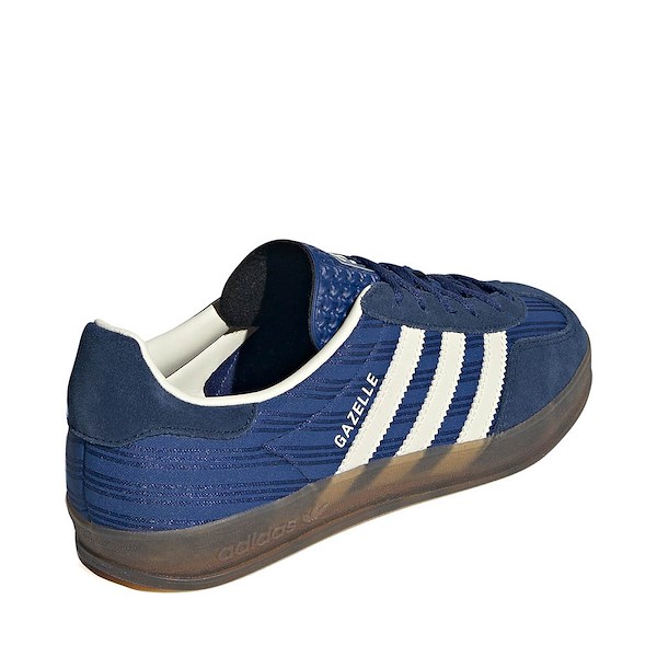 alternate view Womens adidas Gazelle Indoor Athletic Shoe - Victory Blue / Night Indigo / Cream WhiteALT4