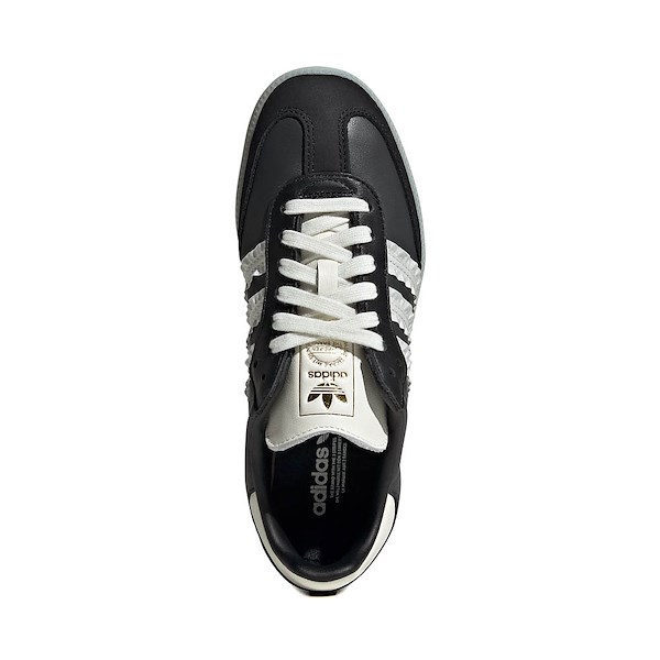 alternate view Womens adidas Samba OG Athletic Shoe - Carbon / Off White / Core BlackALT2