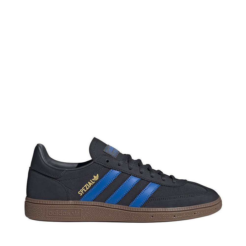 Mens adidas Handball Spezial Athletic Shoe - Core Black / Blue / Carbon