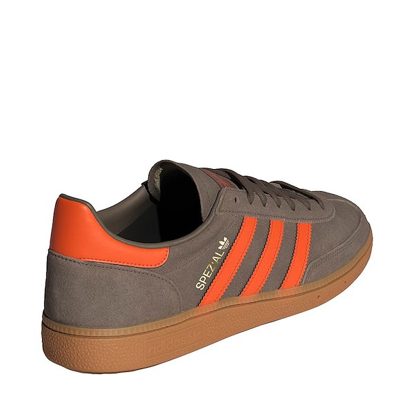 alternate view Mens adidas Handball Spezial Athletic Shoe - Cargo Brown / Orange / Gold MetallicALT4