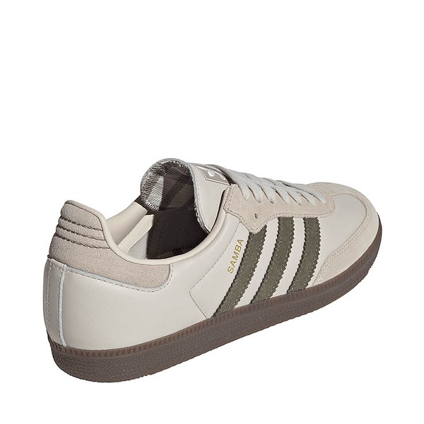 alternate view Mens adidas Samba OG Athletic Shoe - Alumina / Medium Dark Khaki / GumALT4