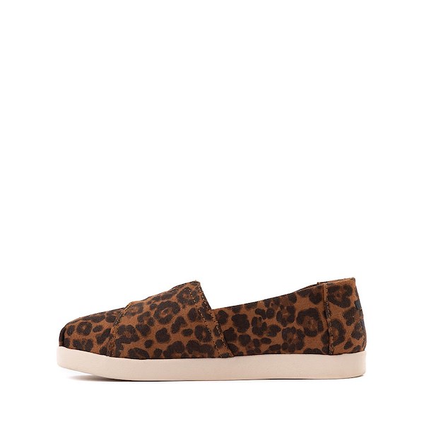 alternate view TOMS Alpargata Slip-On Casual Shoe - Little Kid / Big Kid - LeopardALT1