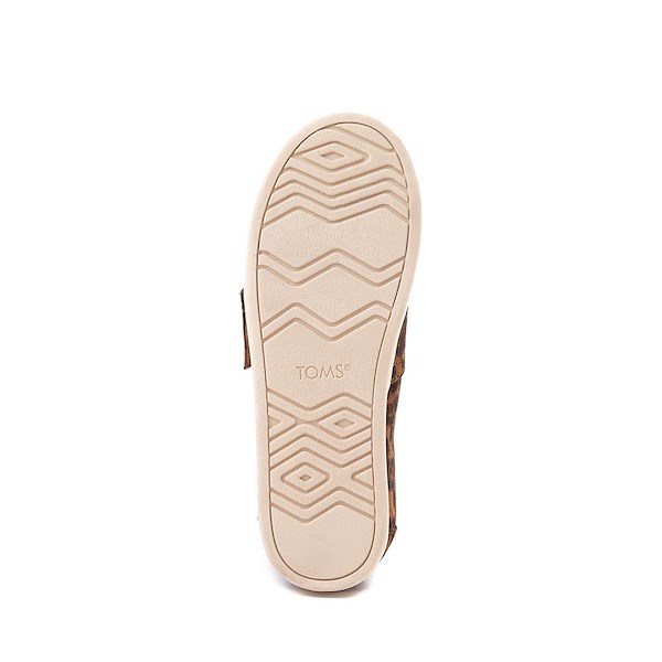 alternate view TOMS Alpargata Slip-On Casual Shoe - Little Kid / Big Kid - LeopardALT3