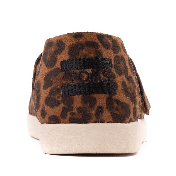 alternate view TOMS Alpargata Slip-On Casual Shoe - Little Kid / Big Kid - LeopardALT4