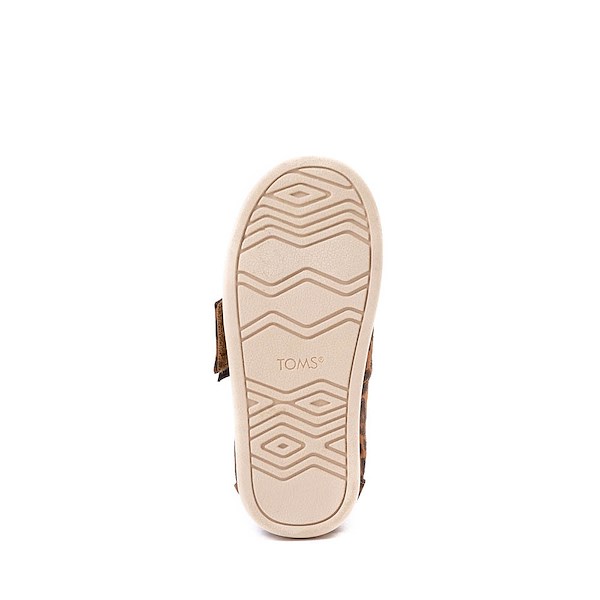 alternate view TOMS Alpargata Slip-On Casual Shoe - Baby / Toddler - LeopardALT3