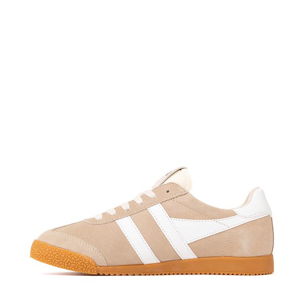 alternate view Womens Gola Classics Elan Sneaker - Bone / WhiteALT1