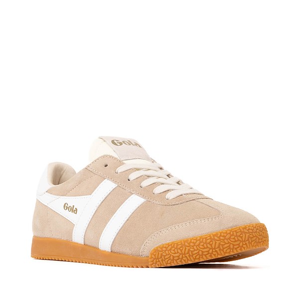 alternate view Womens Gola Classics Elan Sneaker - Bone / WhiteALT5