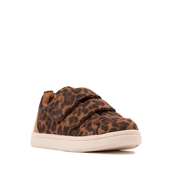 alternate view TOMS Cruz Double Strap Sneaker - Baby / Toddler / Little Kid - LeopardALT5