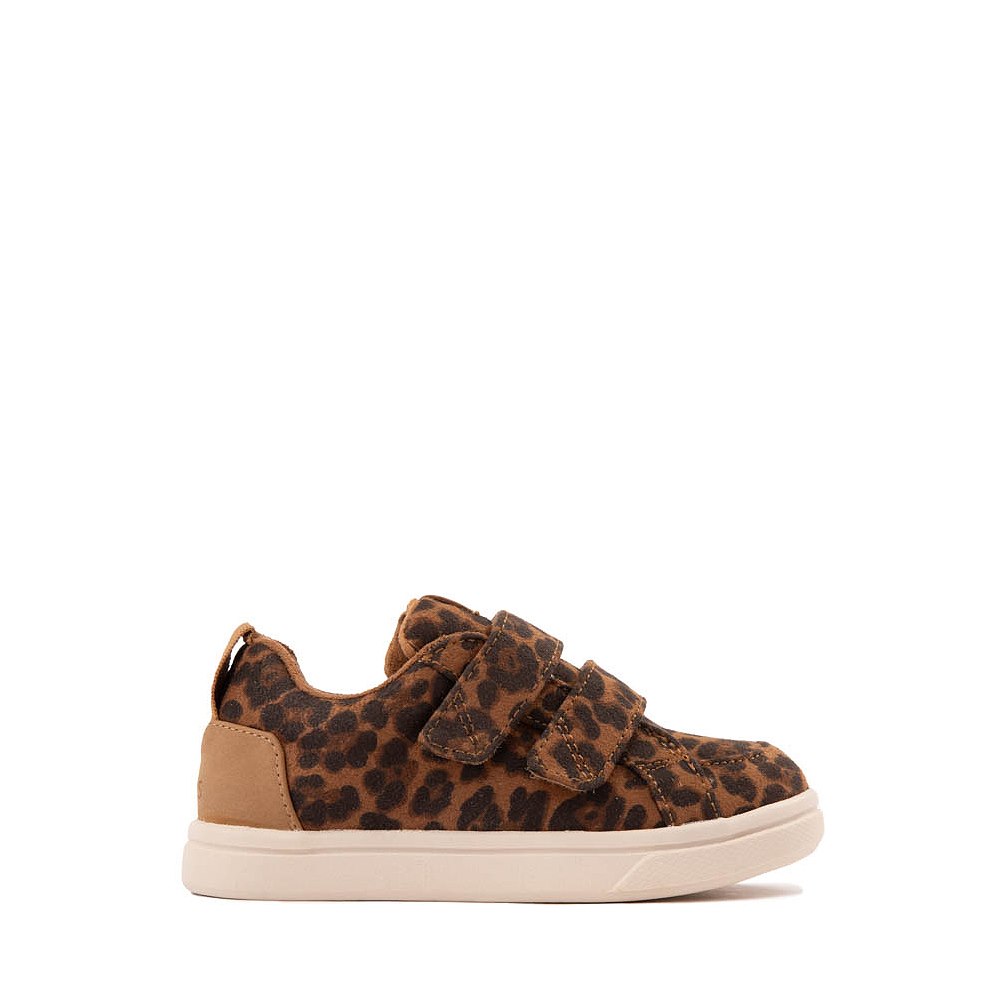 TOMS Cruz Double Strap Sneaker - Baby / Toddler / Little Kid - Leopard